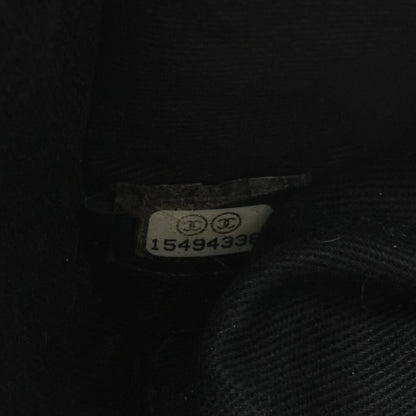 CHANEL Shoulder Bag Matelasse Turn Lock 2.55 Lambskin Gray Silver-Tone Hardware Pre-Owned - Vintage La Charme