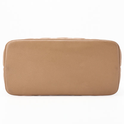 CHANEL Tote Bag, Matelasse Reprint, Caviar Skin, Beige, Gold-Tone Hardware, Pre-Owned - Vintage La Charme