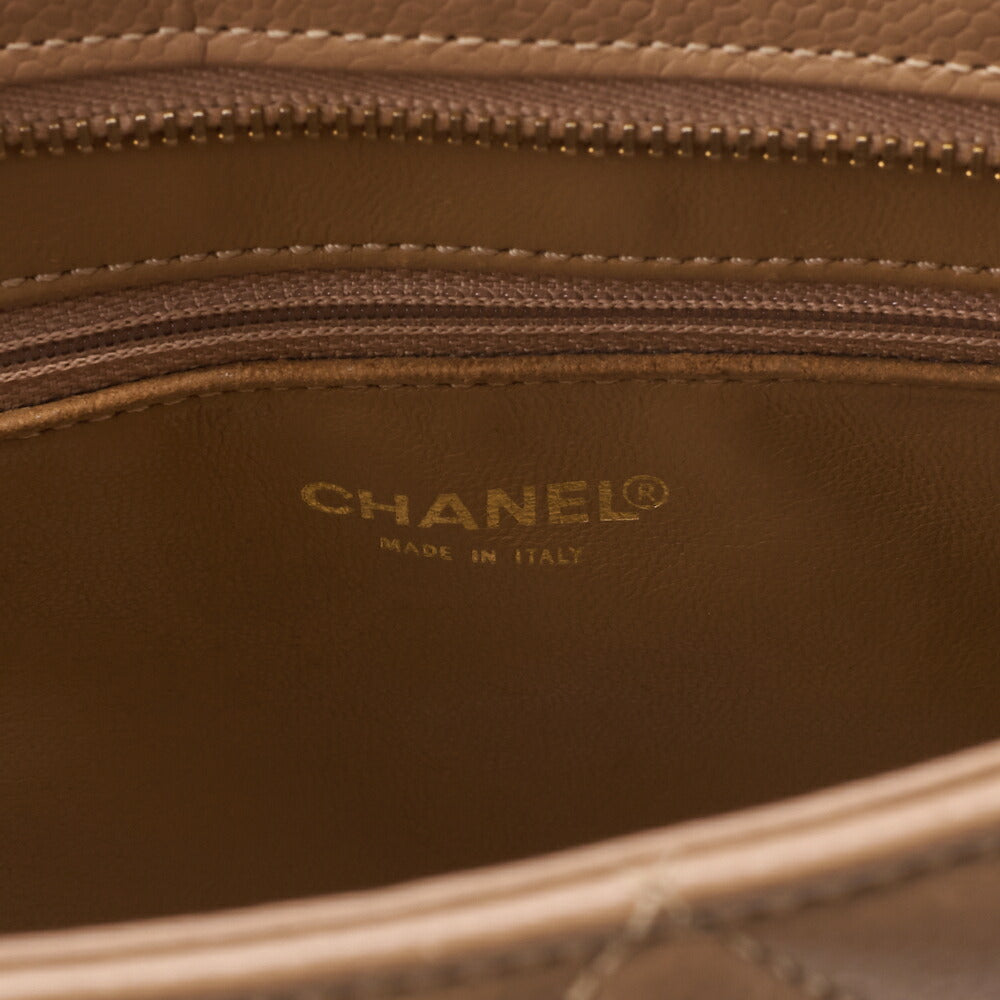 CHANEL Tote Bag, Matelasse Reprint, Caviar Skin, Beige, Gold-Tone Hardware, Pre-Owned - Vintage La Charme