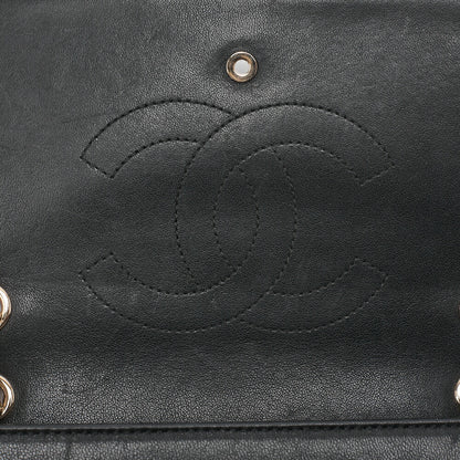 Chanel Shoulder Bag, V Stitch, Chain Shoulder, Lambskin, Black, Gold-Tone Hardware, Pre-Owned - Vintage La Charme