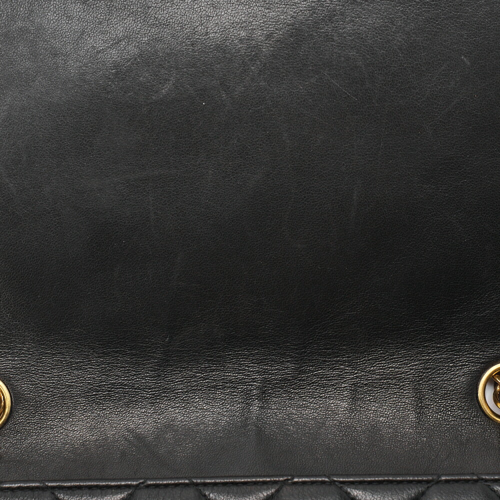 CHANEL Shoulder Tote Bag Matelasse Lambskin Black Gold-Tone Hardware Pre-Owned - Vintage La Charme