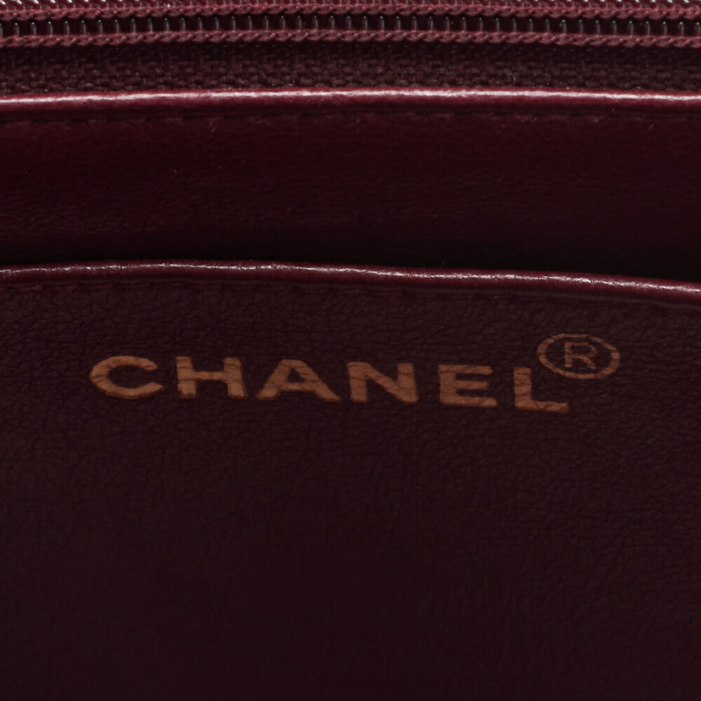 CHANEL Shoulder Tote Bag Matelasse Lambskin Black Gold-Tone Hardware Pre-Owned - Vintage La Charme