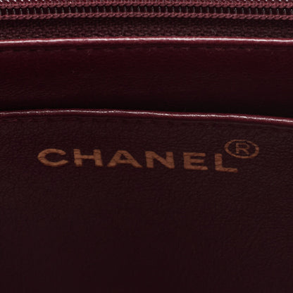 CHANEL Shoulder Tote Bag Matelasse Lambskin Black Gold-Tone Hardware Pre-Owned - Vintage La Charme