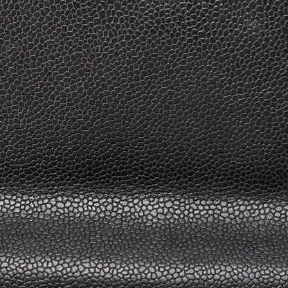 CHANEL Handbag, Matelasse, Turn Lock, Caviar Skin, Black, Silver-Tone Hardware, Pre-Owned - Vintage La Charme