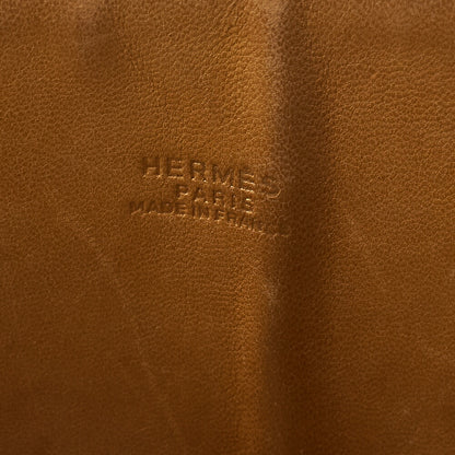 HERMES Bolide 35 Handbag Shoulder Bag Fjord Leather Natural Gold-Tone Hardware Pre-Owned - Vintage La Charme