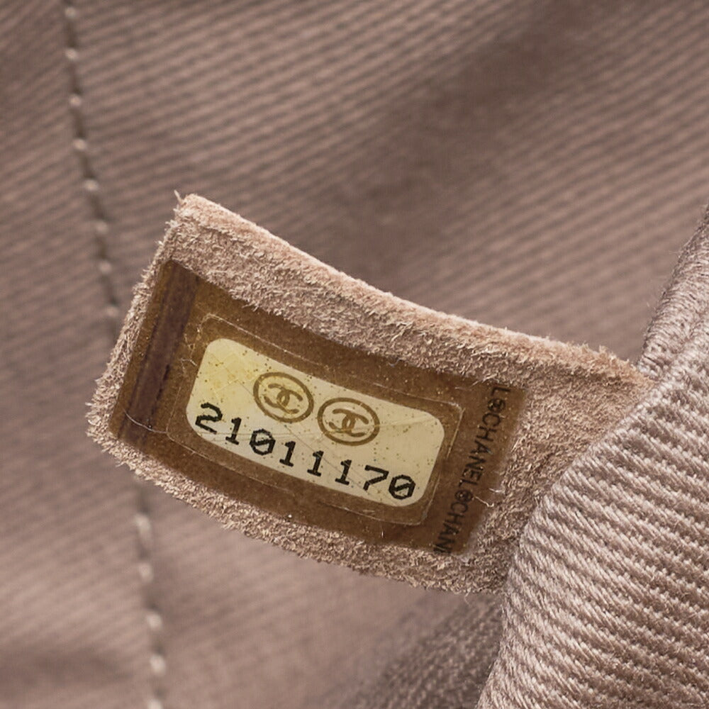 CHANEL Shoulder Bag, Matelasse Wild Stitch, Calfskin, Beige, Silver-Tone Hardware, Pre-Owned - Vintage La Charme