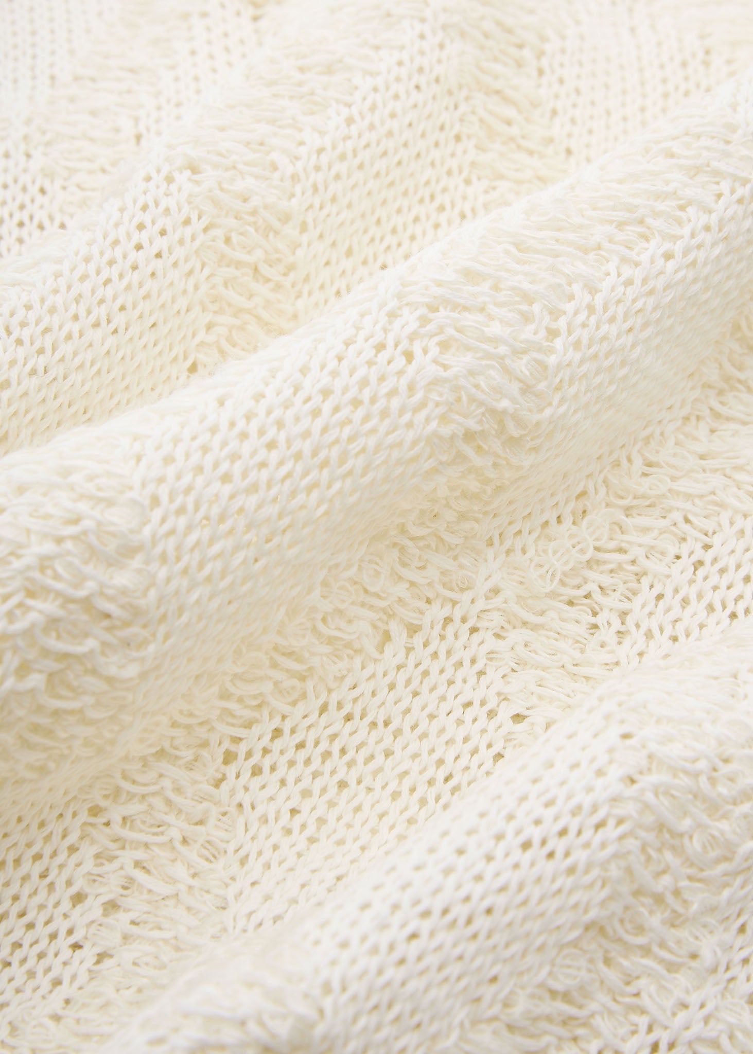 CHANEL Knitted Vest, Camisole, Cotton Blend, Ivory, Gold-Tone Hardware, Pre-Owned - Vintage La Charme