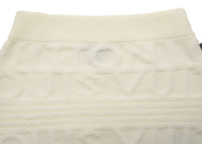Louis Vuitton Tops Skirt Set Up, Knit, White, Gold-Tone Hardware, Pre-Owned - Vintage La Charme