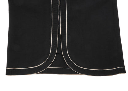 CHANEL One Piece Dress, Short Sleeve, Cotton, Black, Pre-Owned - Vintage La Charme