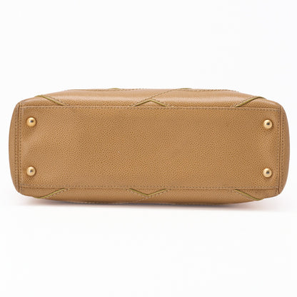CHANEL Tote Bag, Wild Stitch Coco Mark, Caviar Skin, Beige, Gold-Tone Hardware, Pre-Owned - Vintage La Charme