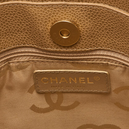 CHANEL Tote Bag, Wild Stitch Coco Mark, Caviar Skin, Beige, Gold-Tone Hardware, Pre-Owned - Vintage La Charme