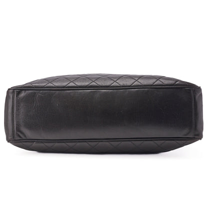CHANEL Shoulder Bag, Matelasse Ball Charm, Lambskin, Black, Gold-Tone Hardware, Pre-Owned - Vintage La Charme