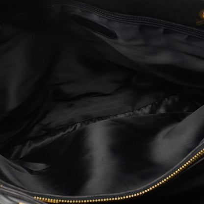 CHANEL Shoulder Bag, Matelasse Ball Charm, Lambskin, Black, Gold-Tone Hardware, Pre-Owned - Vintage La Charme