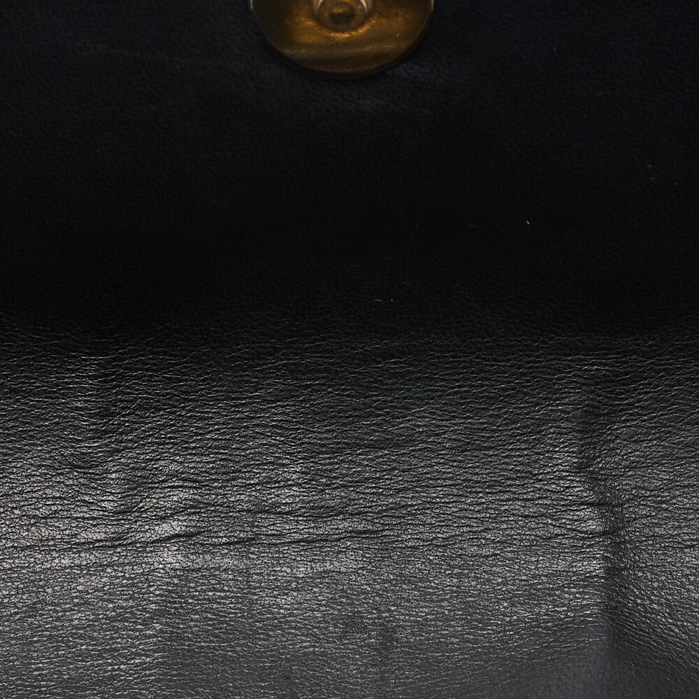 CHANEL Shoulder Bag Matelasse Lambskin Black Gold-Tone Hardware Pre-Owned - Vintage La Charme