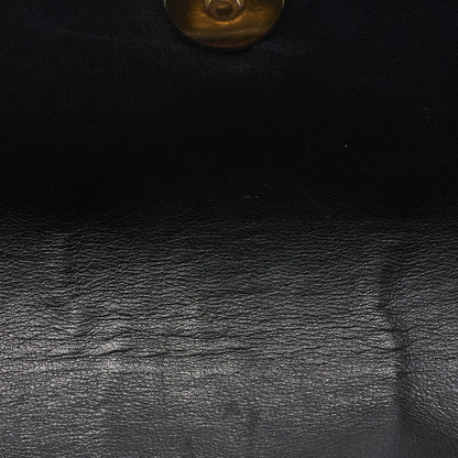 CHANEL Shoulder Bag Matelasse Lambskin Black Gold-Tone Hardware Pre-Owned - Vintage La Charme