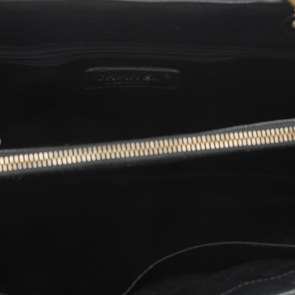 CHANEL Shoulder Tote Bag Matelasse Caviar Leather Black Gold-Tone Hardware Pre-Owned - Vintage La Charme