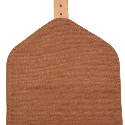 Louis Vuitton Shoulder Backpack Bag Monogram Canvas Brown Gold-Tone Hardware Pre-Owned - Vintage La Charme