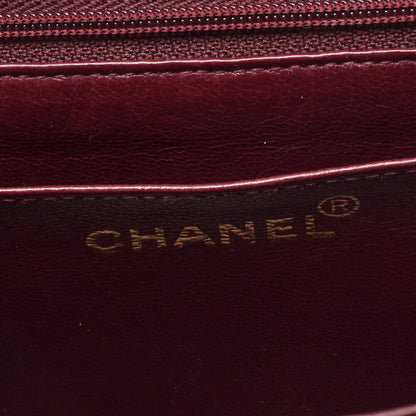 CHANEL Shoulder Bag, Deca Matelasse, Lambskin, Black, Gold-Tone Hardware, Pre-Owned - Vintage La Charme
