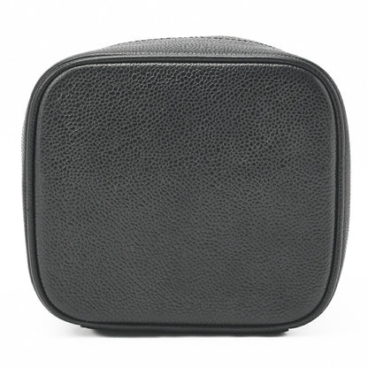 CHANEL Vanity Handbag, Coco Mark, Caviar Skin, Black, Gold-Tone Hardware, Pre-Owned - Vintage La Charme