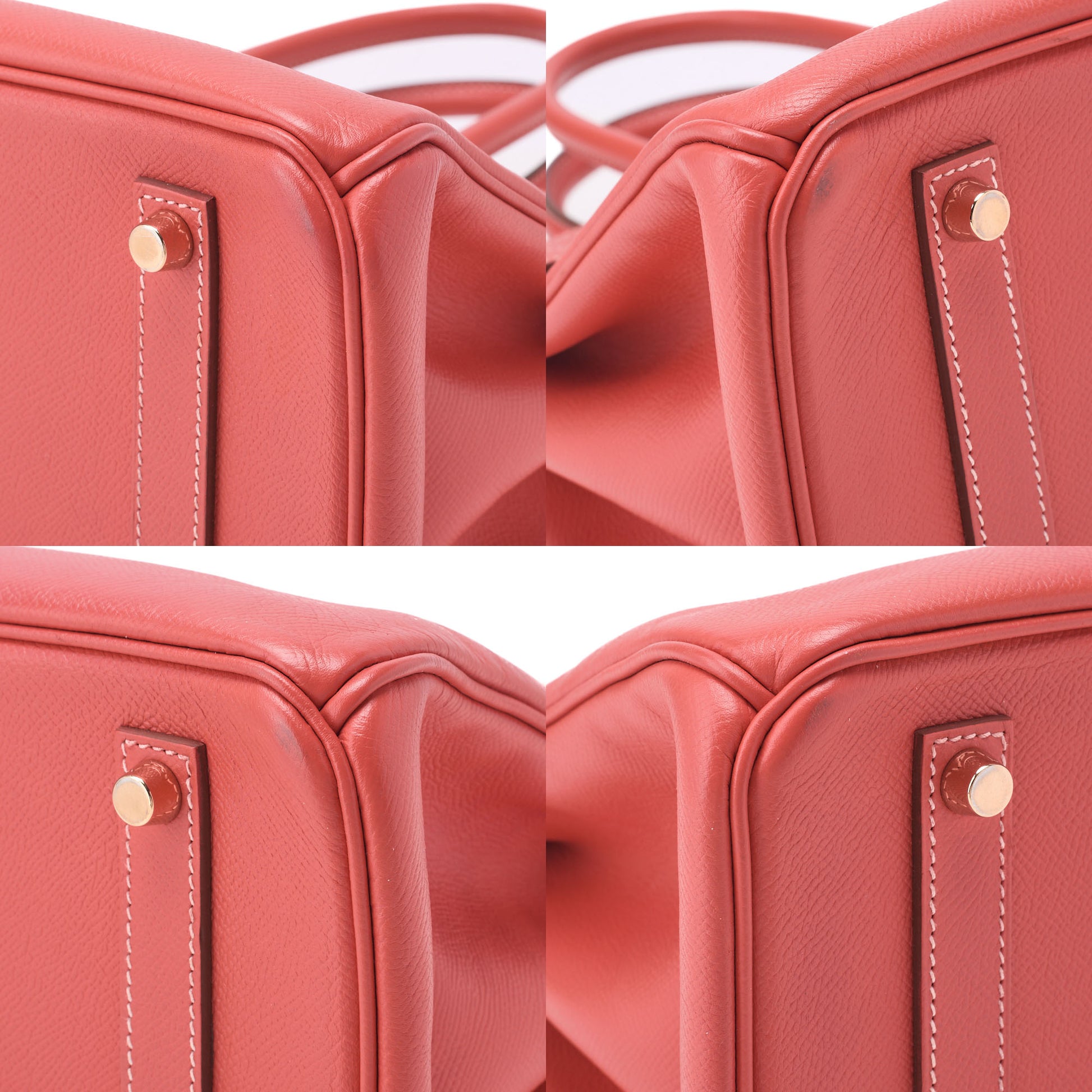 HERMES Birkin 35 Handbag, Epson, Rose Jaipur, Gold-Tone Hardware, Pre-Owned - Vintage La Charme