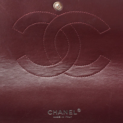CHANEL Deca Matelasse Double Flap Shoulder Bag Caviar Skin Black (Silver Fittings) Women's Bag Shoulder Bag Women's [Used] [SS] - Vintage La Charme