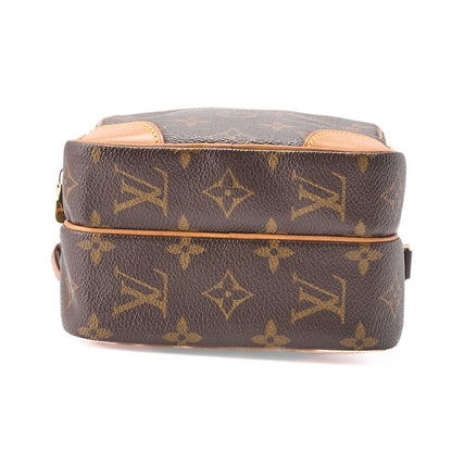 Louis Vuitton Shoulder Bag, Monogram, Canvas, Brown, Gold-Tone Hardware, Pre-Owned - Vintage La Charme