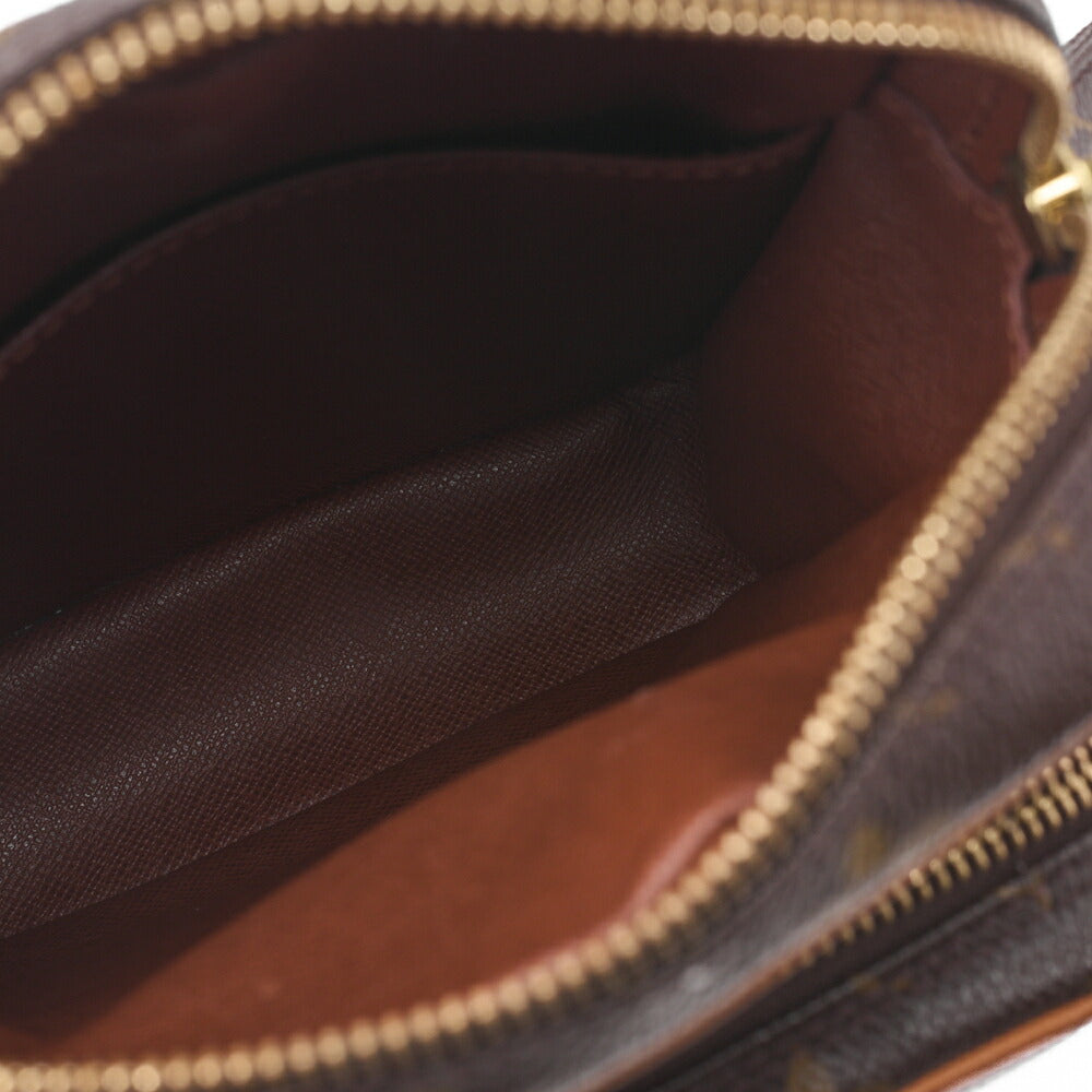 Louis Vuitton Shoulder Bag, Monogram, Canvas, Brown, Gold-Tone Hardware, Pre-Owned - Vintage La Charme