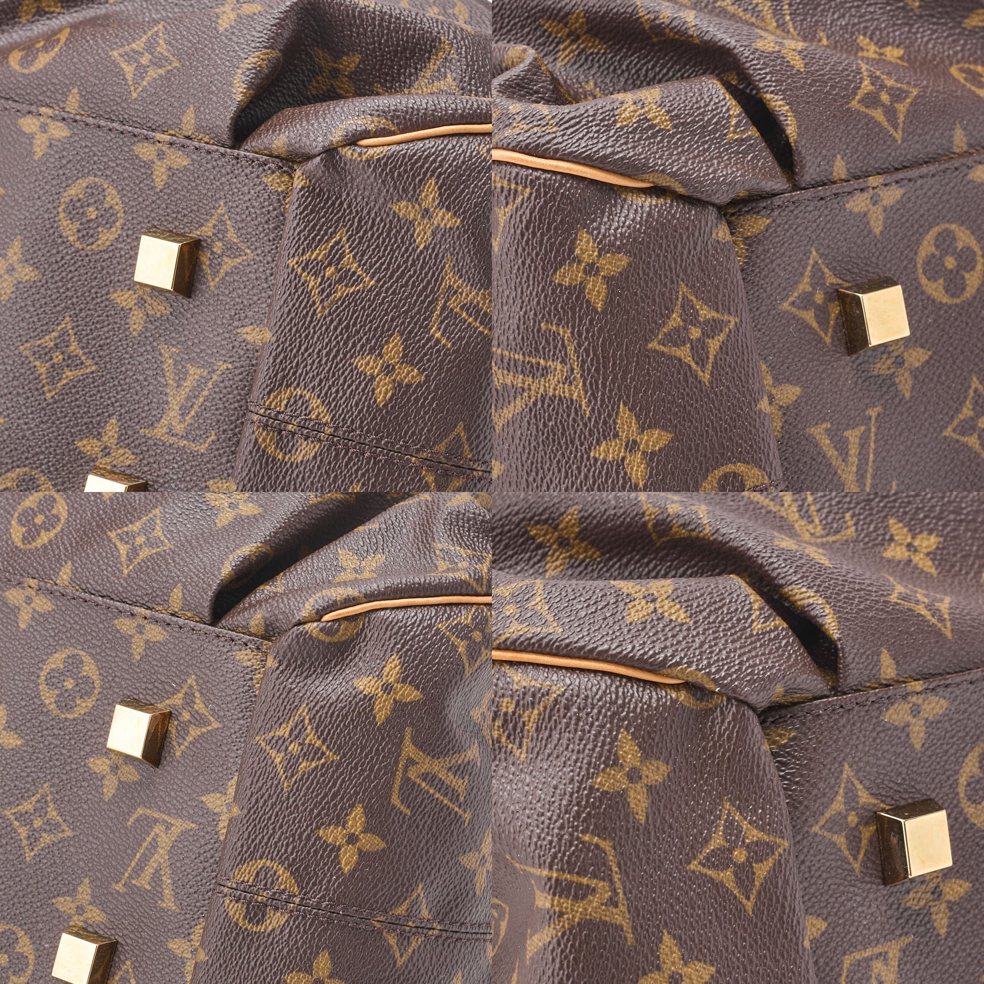 Louis Vuitton Tote Bag, Monogram Irene, Brown, Gold-Tone Hardware, Pre-Owned - Vintage La Charme