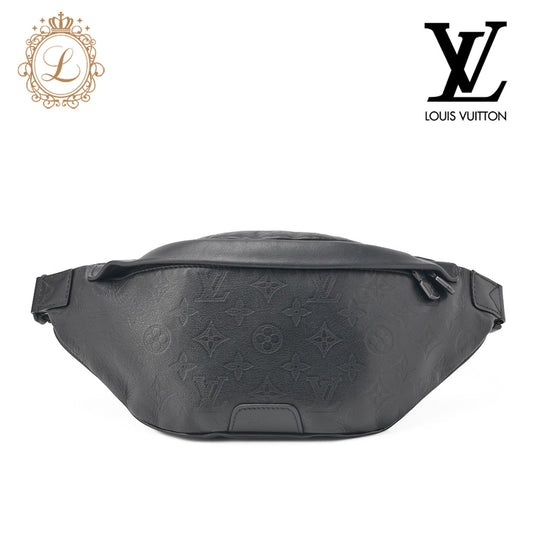 Louis Vuitton Shoulder Backpack Bag Monogram Shadow Black Noir Silver-Tone Hardware Pre-Owned - Vintage La Charme