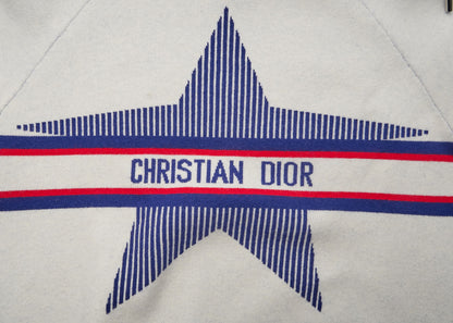 Dior Hoodie Sweater Long Sleeve Knit Wool Cashmere Multicolor Gold-Tone Hardware Pre-Owned - Vintage La Charme