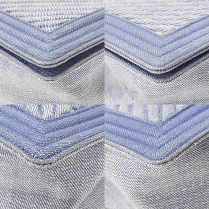 CHANEL Shoulder Bag, Boy Chanel V Stitch, Denim, Silver-Tone Hardware, Pre-Owned - Vintage La Charme