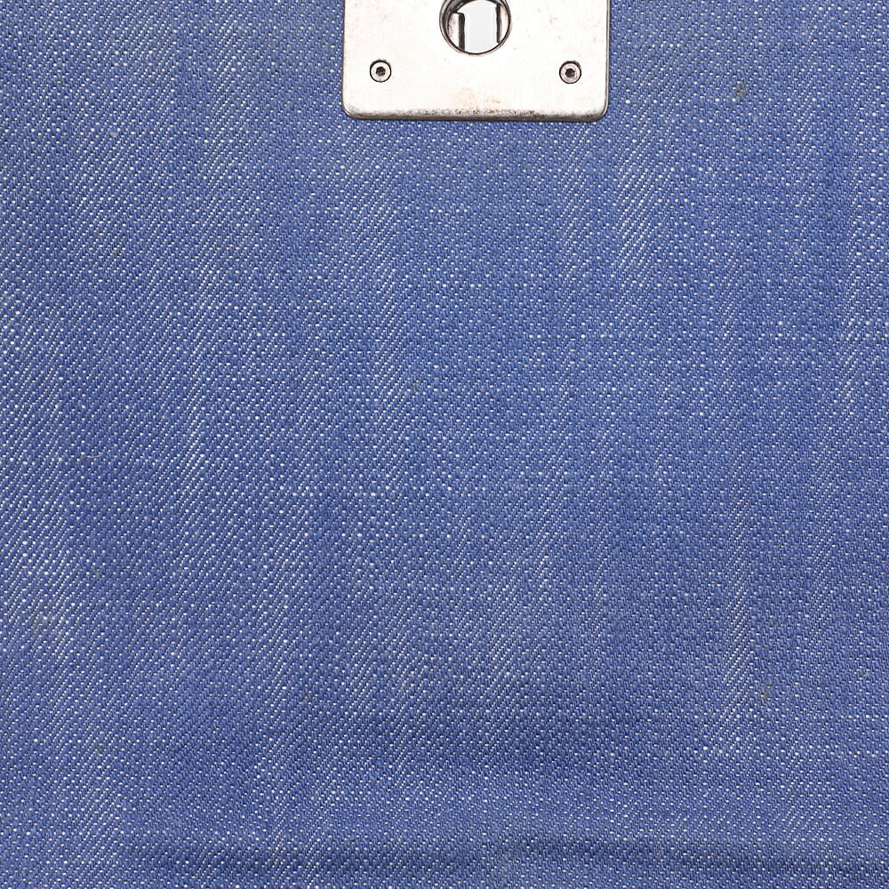 CHANEL Shoulder Bag, Boy Chanel V Stitch, Denim, Silver-Tone Hardware, Pre-Owned - Vintage La Charme