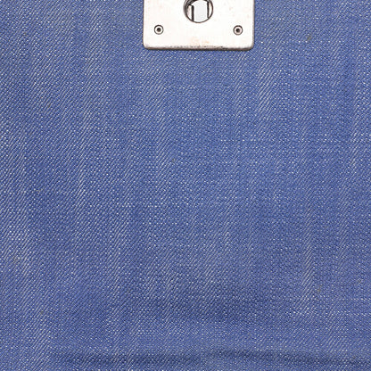 CHANEL Shoulder Bag, Boy Chanel V Stitch, Denim, Silver-Tone Hardware, Pre-Owned - Vintage La Charme