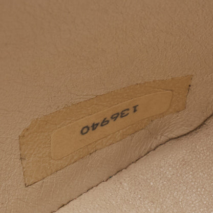 CHANEL Shoulder Bag Matelasse Border Stitch Chain Shoulder Lambskin Beige Gold-Tone Hardware Pre-Owned - Vintage La Charme