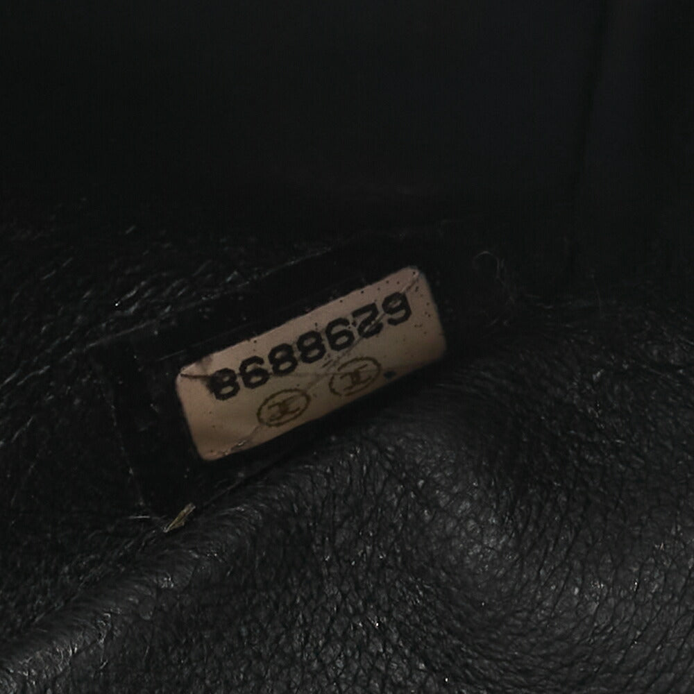 CHANEL Shoulder Bag, Matelasse Turn Lock Double Flap 23, Caviar Skin, Black, Silver-Tone Hardware, Pre-Owned - Vintage La Charme