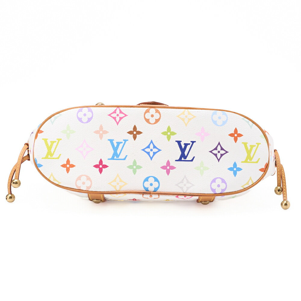 Louis Vuitton Handbag Teda PM Monogram Multicolor Canvas White Gold-Tone Hardware Pre-Owned - Vintage La Charme
