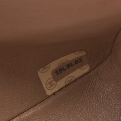 Chanel Shoulder Bag Matelasse 23 Double Flap Chain Lambskin Beige Gold-Tone Hardware Pre-Owned - Vintage La Charme