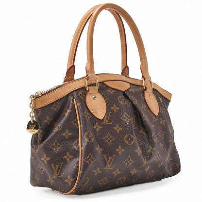 Louis Vuitton Handbag Monogram Tivoli PM Canvas Brown Gold-Tone Hardware Pre-Owned - Vintage La Charme