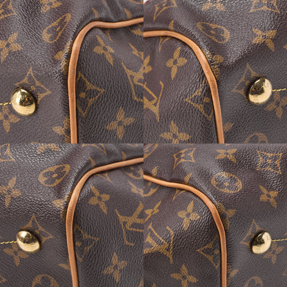 Louis Vuitton Handbag Monogram Tivoli PM Canvas Brown Gold-Tone Hardware Pre-Owned - Vintage La Charme