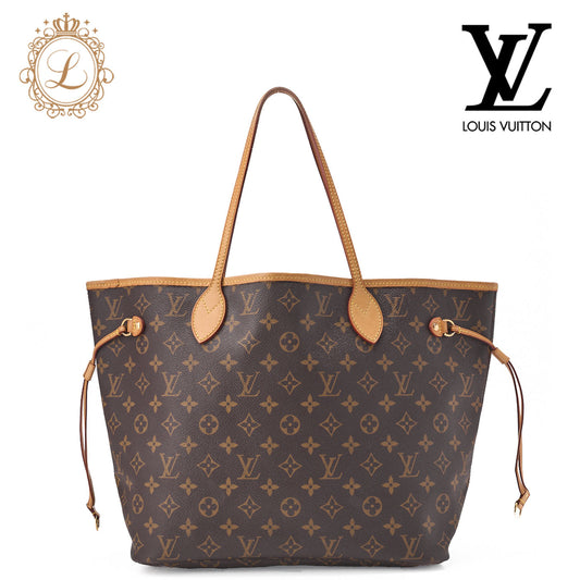 Louis Vuitton Tote Bag, Monogram, Canvas, Brown, Gold-Tone Hardware, Pre-Owned - Vintage La Charme