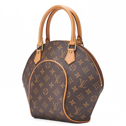 Louis Vuitton Handbag, Monogram Ellipse PM, Canvas, Brown, Gold-Tone Hardware, Pre-Owned - Vintage La Charme