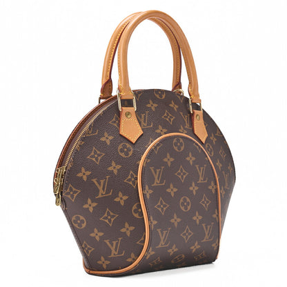 Louis Vuitton Handbag, Monogram Ellipse PM, Canvas, Brown, Gold-Tone Hardware, Pre-Owned - Vintage La Charme