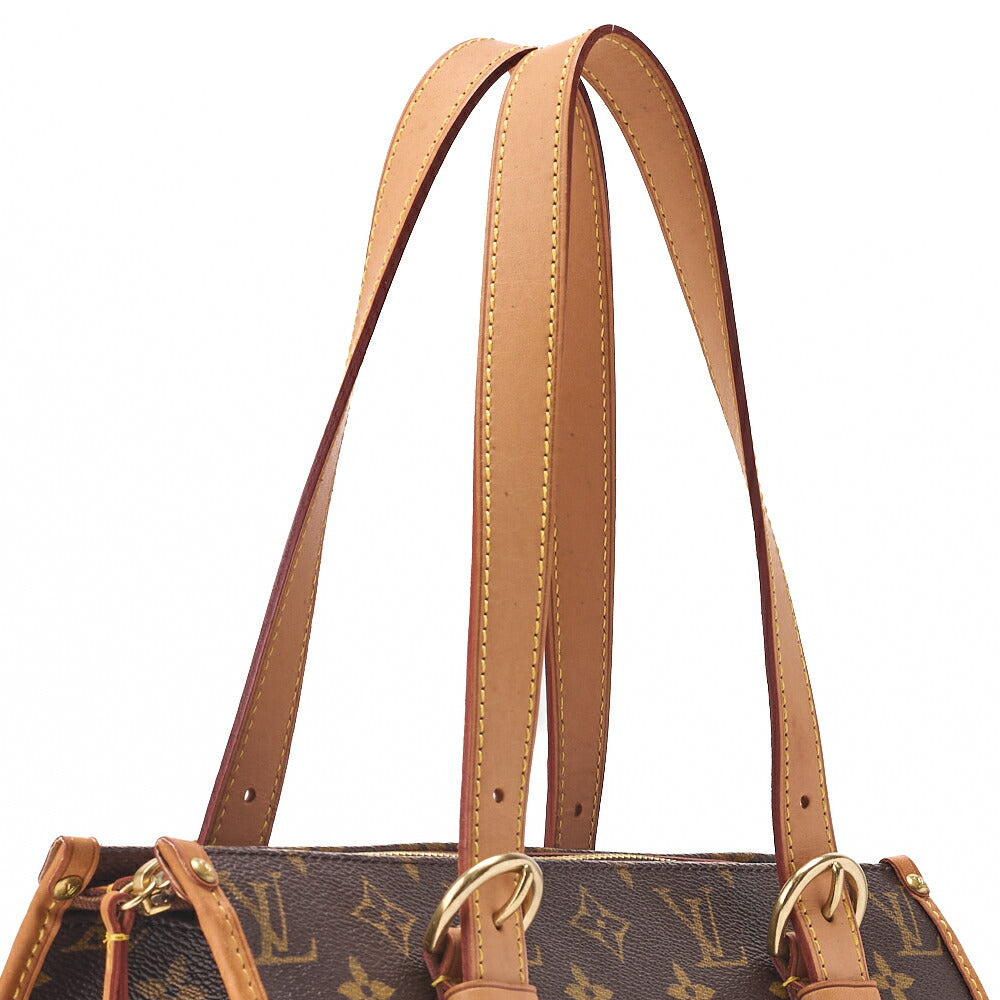 Louis Vuitton Tote Bag Monogram Popin Coolau Canvas Brown Gold-Tone Hardware Pre-Owned - Vintage La Charme