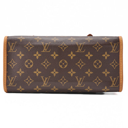 Louis Vuitton Tote Bag Monogram Popin Coolau Canvas Brown Gold-Tone Hardware Pre-Owned - Vintage La Charme