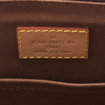 Louis Vuitton Tote Bag Monogram Popin Coolau Canvas Brown Gold-Tone Hardware Pre-Owned - Vintage La Charme