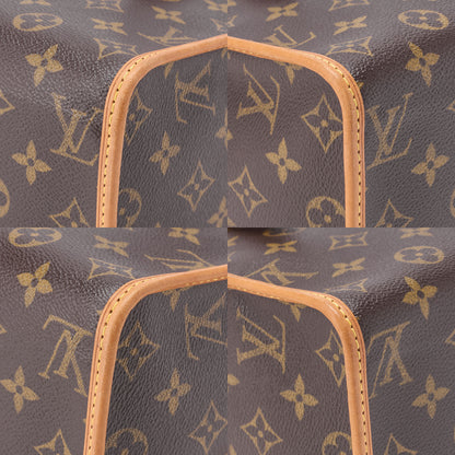 Louis Vuitton Tote Bag Monogram Popin Coolau Canvas Brown Gold-Tone Hardware Pre-Owned - Vintage La Charme