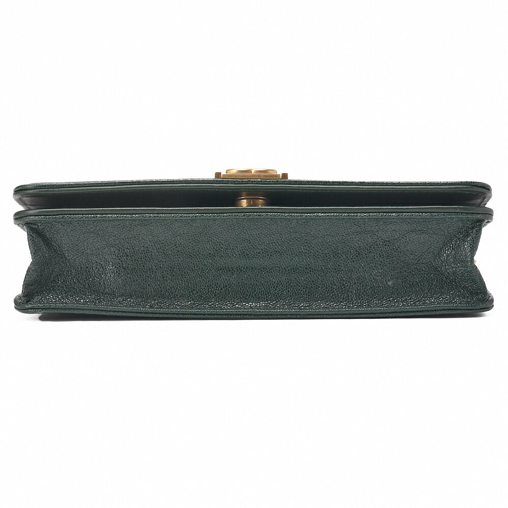 CHANEL Chanel Boy Chanel Matlasse Chain Wallet Caviar Skin V Stitch Glynn (Gold Fittings) Women's Wallet Folding Wallet Women's Wallet [Used] [Free Shipping]