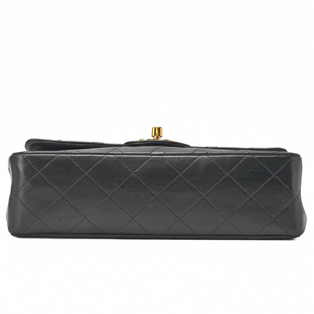 CHANEL Chain Shoulder Bag Matlasse Double Flap 23cm Lambskin (Gold Fittings) Women's [Used] [Free Shipping]