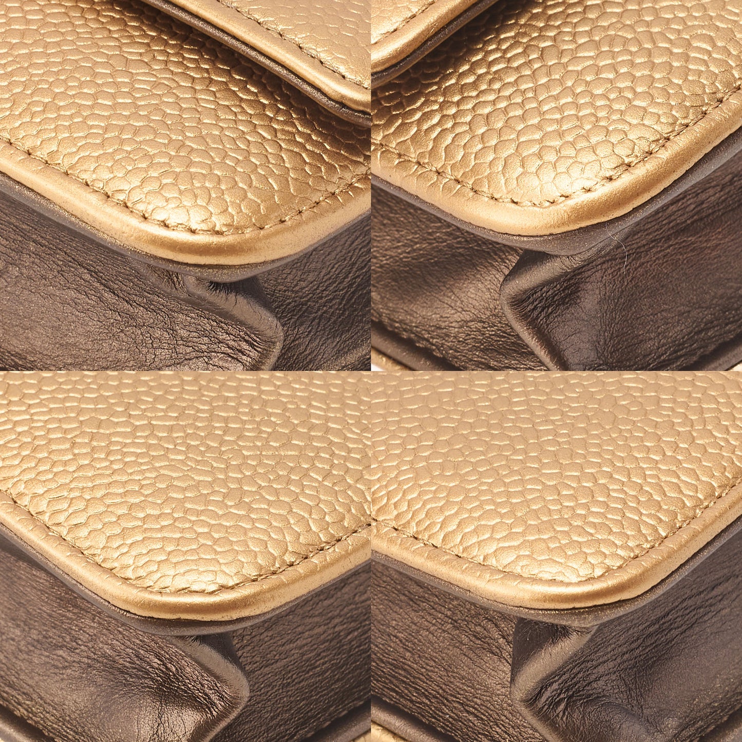 CHANEL Chanel Coco Mark Chain Wallet Caviar Skin Gold (Gold Fittings) Women's Wallet Folding Wallet Women's Wallet [Used] [Free Shipping]