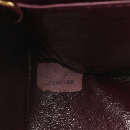 CHANEL Matlasse Chain Shoulder Bag Lambskin Black Coco Mark Au Rack (Gold Fittings) Women's Bag Women's [Used] [Free Shipping] [SS]